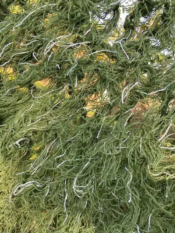 Camouflage Jungle Ghillie Suit Handmade Knitting 125x150cm Men's and women's cloak camouflage net exhibition decoration ghillie suit