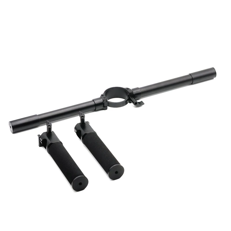AAAE топ-двойной ручной держатель кронштейн комплект Gimbal Расширенная ручка для Zhiyun Crane 2 ручные стабилизаторы ручка кронштейн