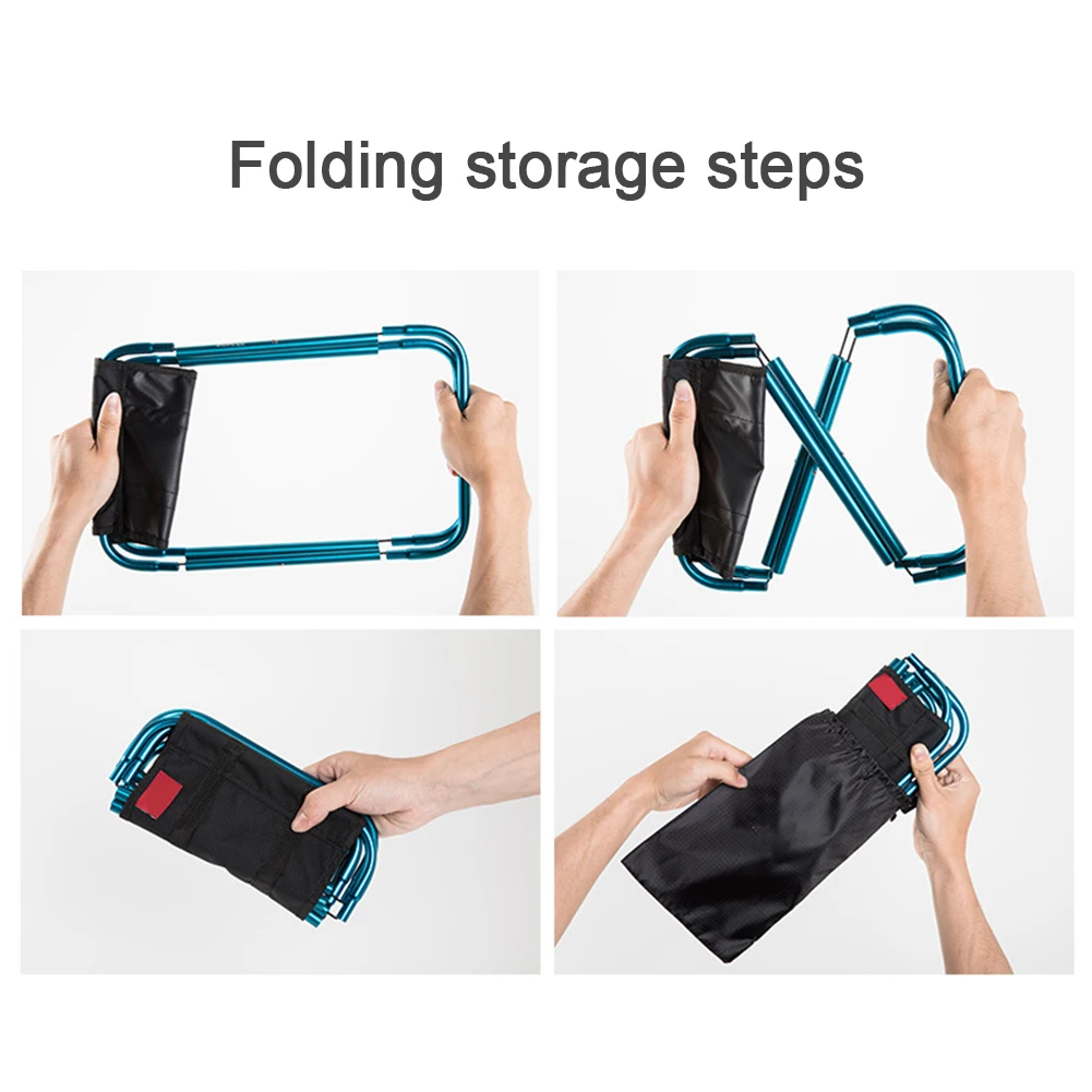 Folding Chair Fishing Accessory Outdoor Aluminium Alloy Portable