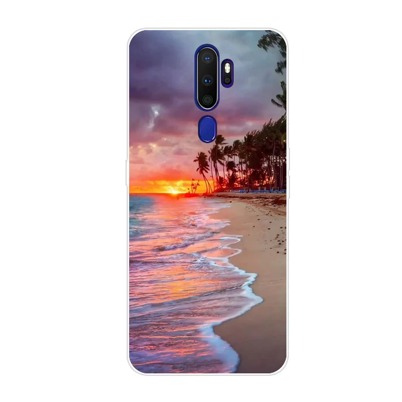 Популярный чехол для Oppo A9 A5 Чехол Мягкий ТПУ классный чехол для телефона s для Oppo A5 A9 A11x чехол на заднюю панель силиконовый чехол - Цвет: Темный хаки