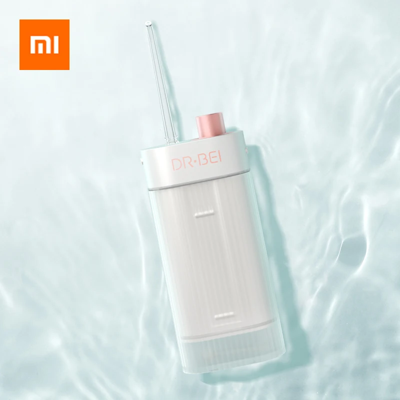 Goedkoop Xiaomi Dr. bei F3 Monddouche Dental Portable 180 Ml Water Flosser Tip Oplaadbare 3 Niveau 0.6 Mm Ultra Fijne Water jet Bleken