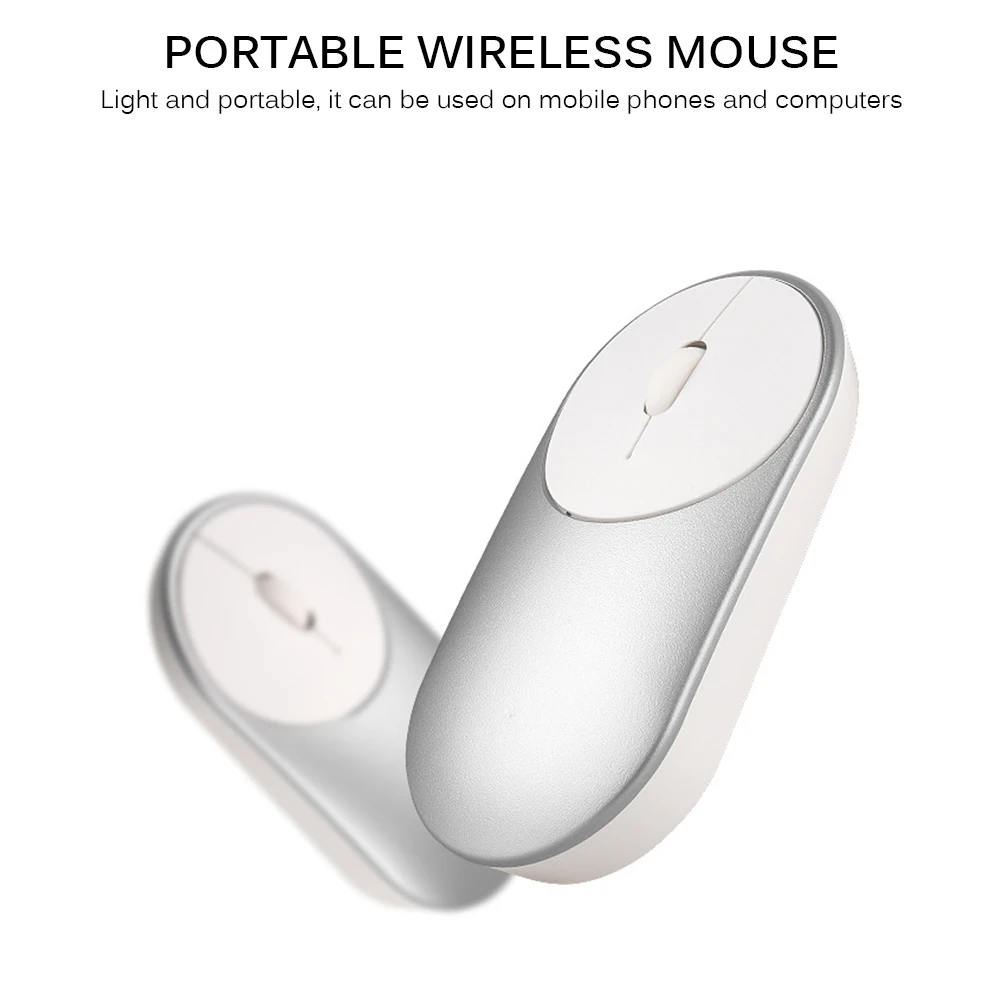 Беспроводная Бесшумная мышь type C, Bluetooth, 2,4 ГГц, Двухрежимная оптическая мышь с 2 приемниками, мышь для ПК, ноутбука, Windows, Android