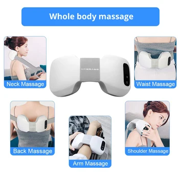 

U Shape Electrical Shiatsu Body Shoulder Neck Massager Back Infrared 4D kneading Massage Car Home Best Gift HealthCare
