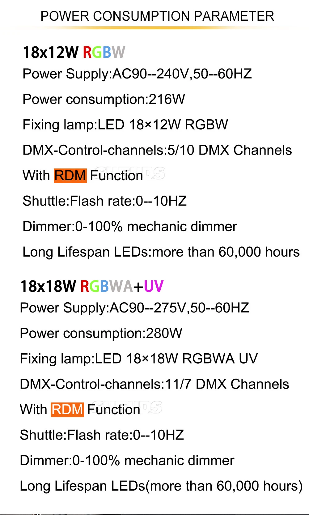 4 шт./лот 18*12 Вт RGBW с масштабированием светодиодный Par Светильник открытый 18x18 Вт 6в1 светодиодный Par Zoom RDM для дискотеки DJ проектор машины вечерние украшения