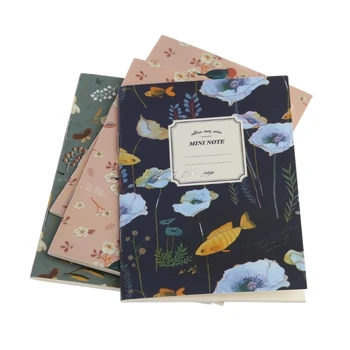 

4Pcs Ruled Lined Notebook Journal Diary Notepad Memo Planner Stationery School Random Deliver