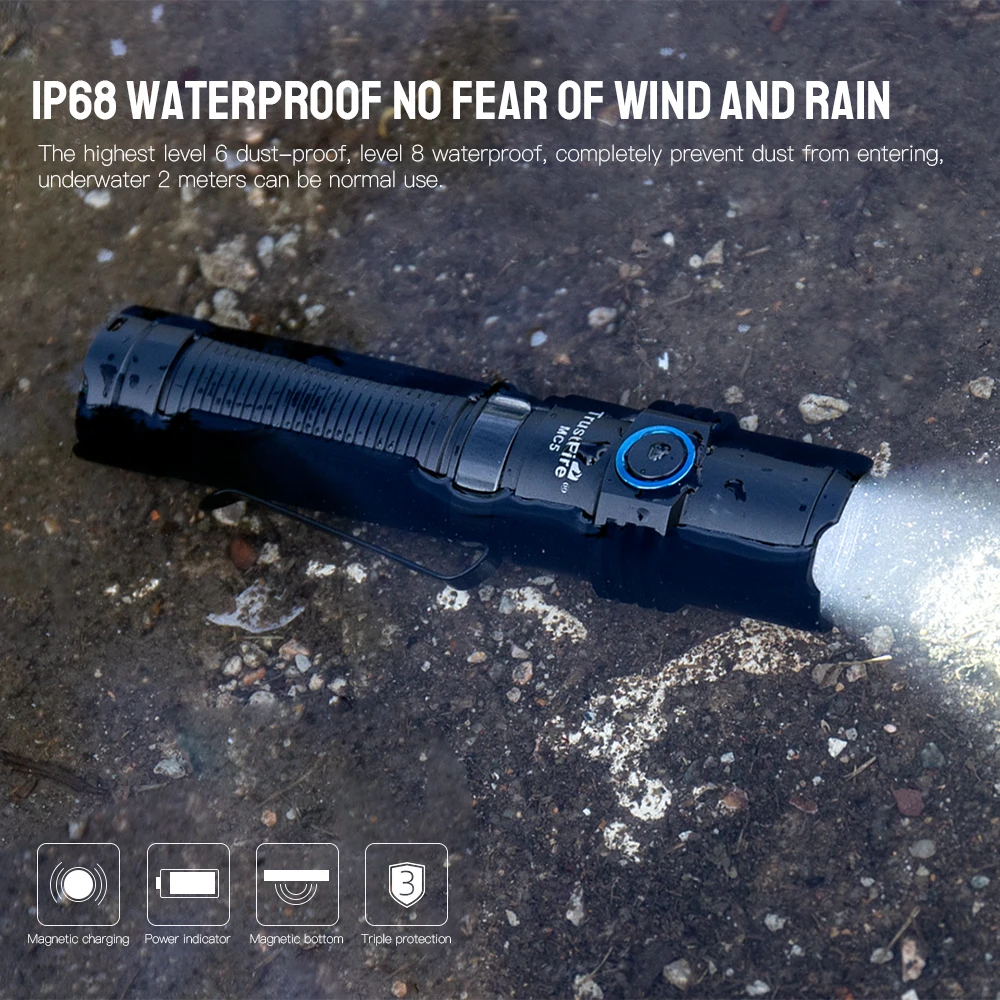 عالية الطاقة مصابيح كاشفة بلمبات Led Trustfire MC5...