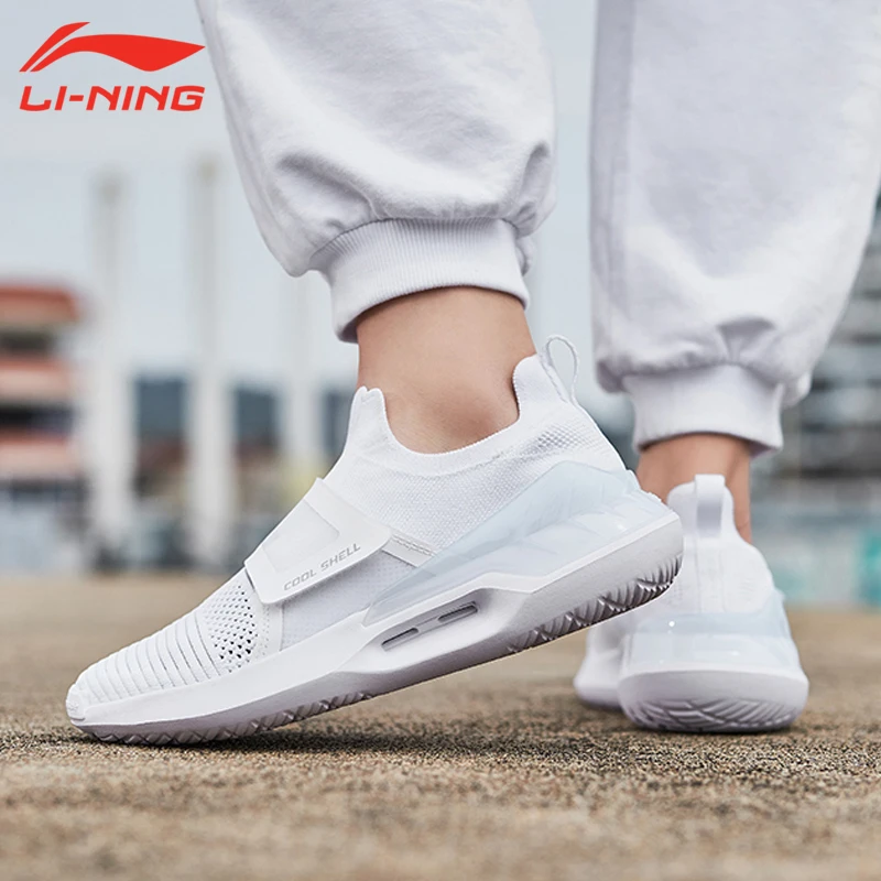 

Li-Ning Women EXTRA II Stylish Lifestyle Shoes Mono Yarn Breathable Sock-Like LiNing Sport Shoes Sneakers AGLP028 SAMJ19