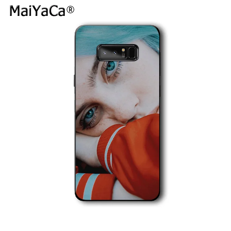 MaiYaCa Billie Eilish Горячая музыка певица звезда чехол для телефона для samsung обратите внимание на возраст 3, 4, 5, 7, 8, 9, 10 pro A7 A10 A40 A50 A70 J7