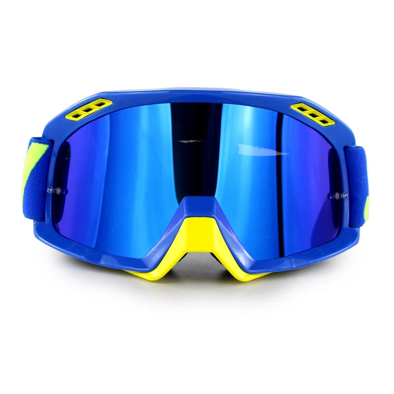 Очки для мотокросса Atv, внедорожные очки, очки для грязного велосипеда, поляризованные пылезащитные очки Gafas Moto Cross Brillen, мотоциклетные очки - Цвет: Blue