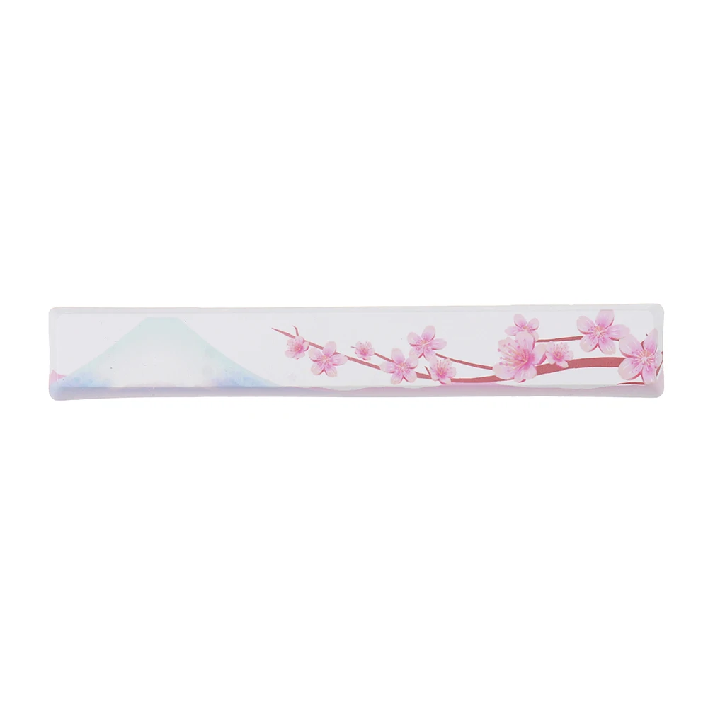 Пятисторонний Dyesub OEM профиль PBT Sakura space Bar 6.25u Новинка колпачок для клавиш GK61 черный