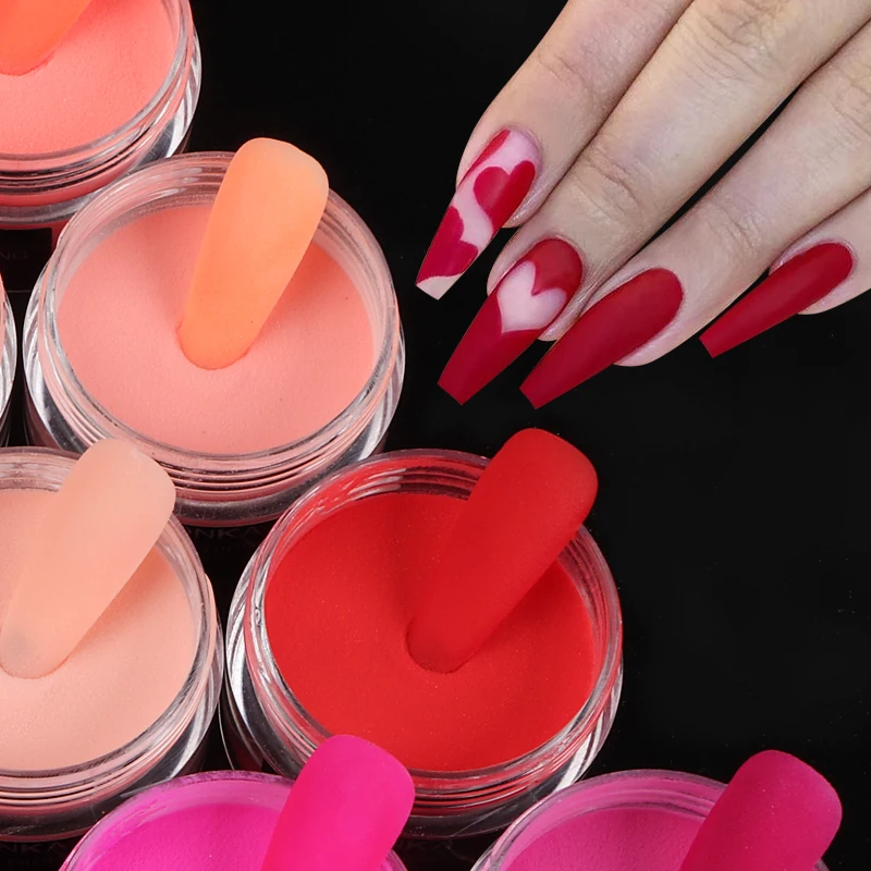 15g Nail Acrylic Powder Crystal Pigment Powder Valentines Nail Art