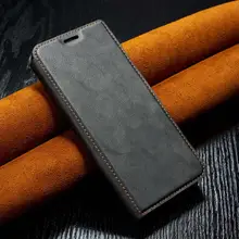 Роскошный флип-кожаный чехол для телефона Redmi Note7 Note6 Pro, магнитный Ультратонкий чехол-кошелек с отделением для карт, задняя крышка для Redmi Note7 Coque
