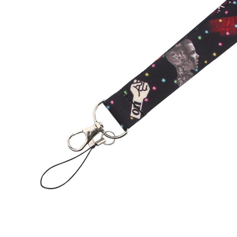 CA255 1 шт. странные вещи ТВ брелок Lanyards держатель удостоверения личности ID карта пропуск мобильный телефон USB бейдж держатель ключевой ремень