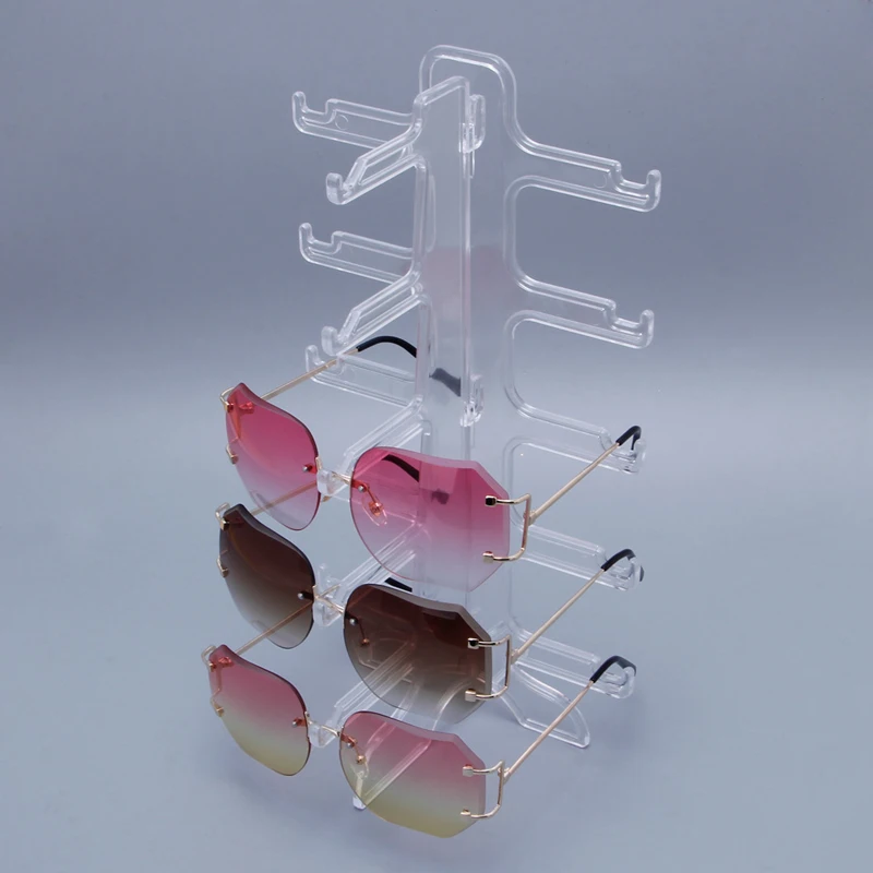 

5 Layers Glasses Eyeglasses Sunglasses Show Stand Holder Frame Display Rack U4LE