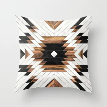 

Yaapeet 1 Geometric Cushion Cover Polyester Europe Throw Pillow Case Soft Marbling Cushion Cover 45x45CM Square Pillow Cover