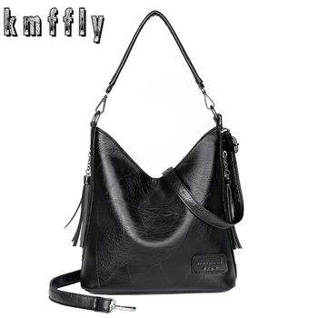 

New Winter Luxury Women Handbags Casual Tote Bag Soft PU Leather Ladies Hand Shoulder Crossbody Bags For Women Sac a main 2019