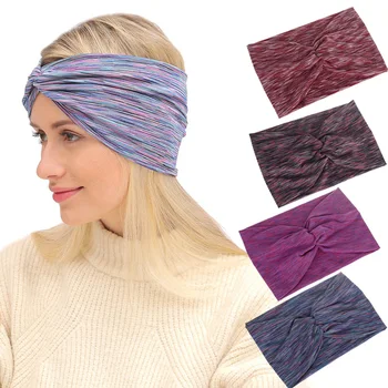 

Boho Headbands for Women Vintage Cross Elastic Head Wrap Hair Accessories LDO99