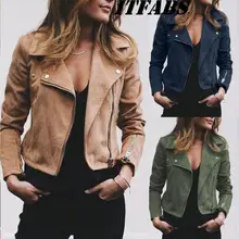 Осеннее шерстяное короткое пальто на молнии с косым отворотом и молнией, короткая женская шерстяная рубашка, Женская темпераментная Повседневная куртка для женщин