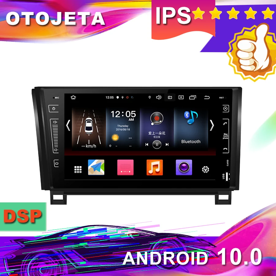 

New Arrival in stock,Android 10.0 Car GPS for Toyota Tundra Sequoia JBL Car Radio Multimedia tape recorder bluetooth navigation