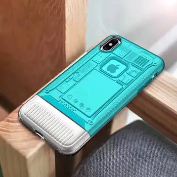 

TPU Transparent acrylic iphone xr case Hard shell protection for Apple X XsMAX 8Plus 7Plus Fall Proof