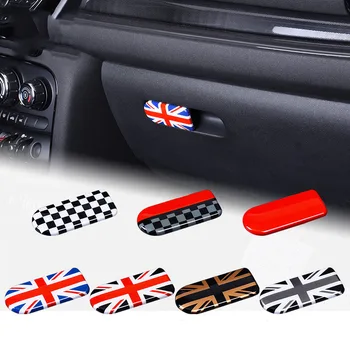 

Union Jack Glove Box Handle Sticker Storage Box Clasp Hand Sticker Decal Accessories for BMW Mini Cooper JCW F54 F60 F55 F56