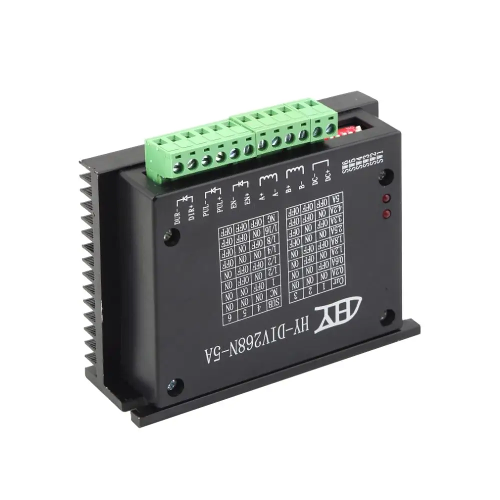 

TB6600 CNC accessories wood router Stepper Motor Driver control board Single Axis 0.2-5A Two Phase Hybrid Controller machine New