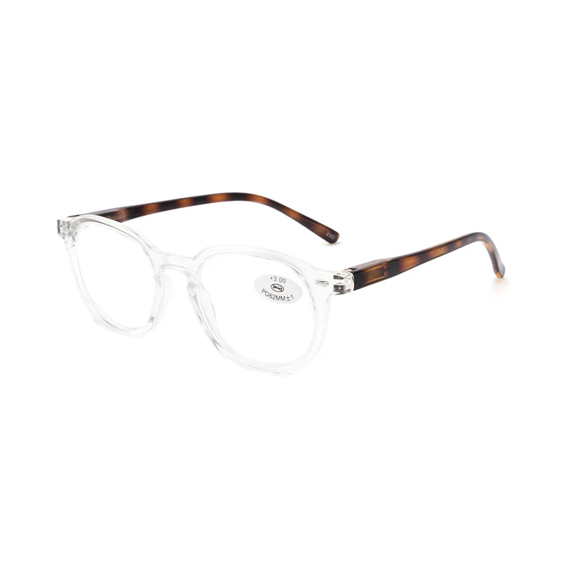 Transparent Seemfly очки для чтения для женщин и мужчин Сверхлегкие Ретро Бизнес дальнозоркость Рецептурные очки антибликовые Reader очки Новые - Цвет оправы: Transparent
