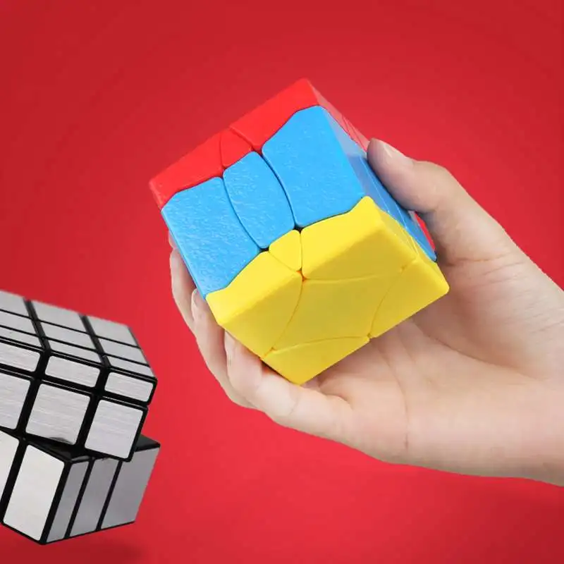 birds cube Shengshou legend 3x3x3, магический куб, 6 шт. в наборе, зеркальный куб, магический куб, рождественские подарки, игрушки для детей, 4x4x4, магический куб sengso Neo cube - Цвет: birds cube