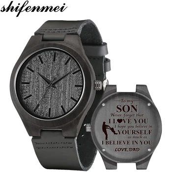 

Wooden Watch Personalized Gifts Customized Quartz Watches for Men Women Husband Wife Birthday Wedding Anniversary Christmas