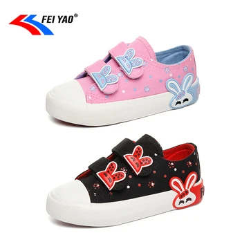 

Fall 2019 Children Sneakers Boy loafers Slip On Tennis Girl Shoes Canvas Sneaker Kids Casual Student Running Shoes 620