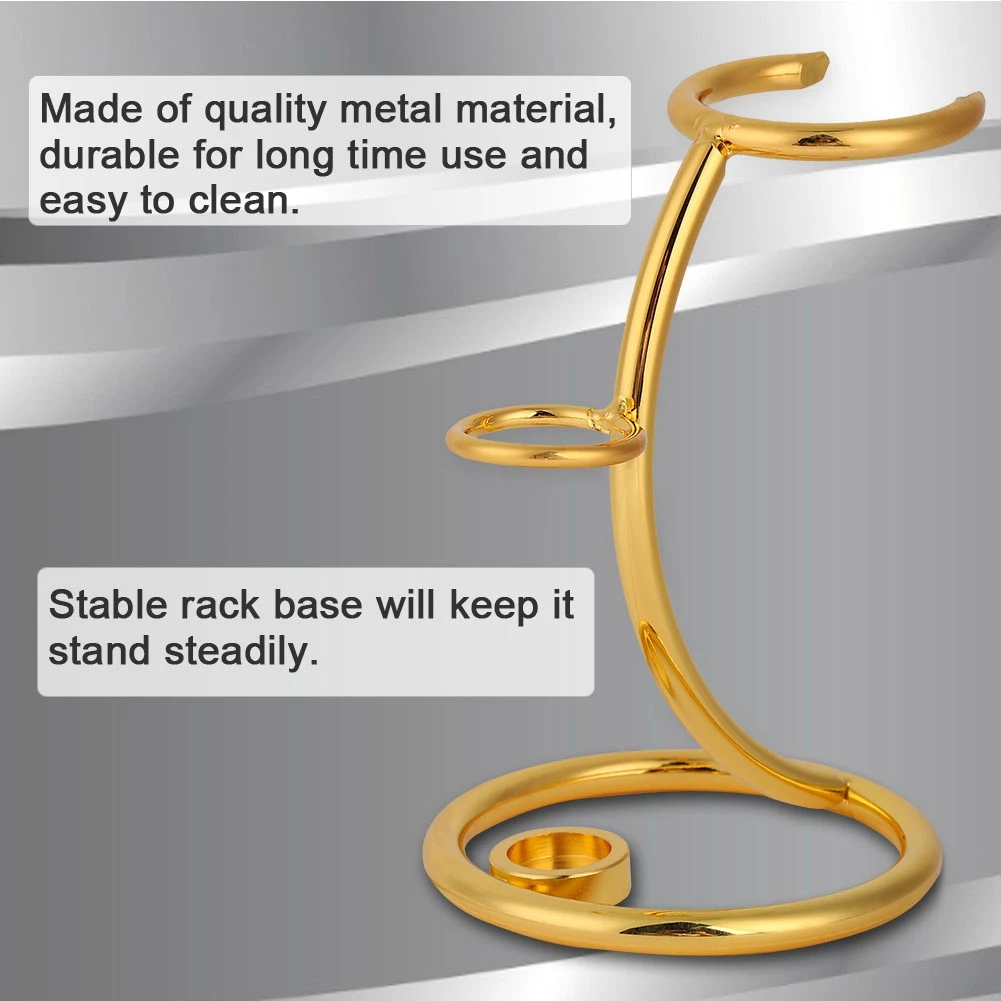 Металлическая для бритья щетка подставка для мужчин инструмент для бритья стойка рамка щетка для бритья рамка бритвы кисти для макияжа
