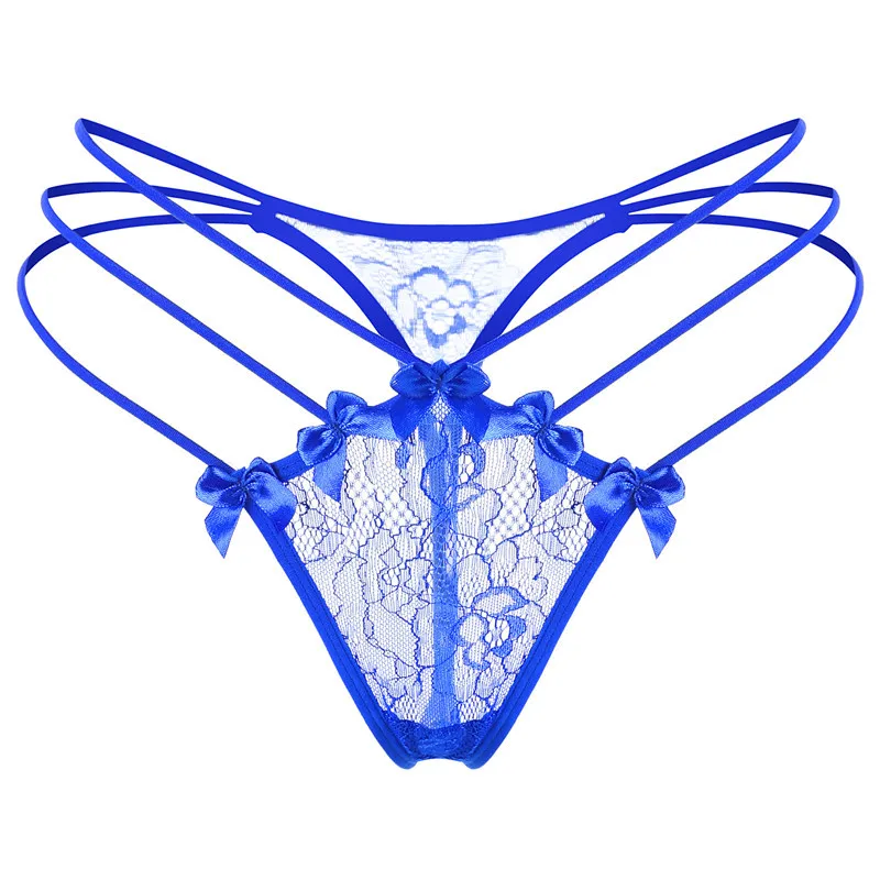 Горячая Распродажа Женские пикантные кружевные трусики танга Для женщин нижнее