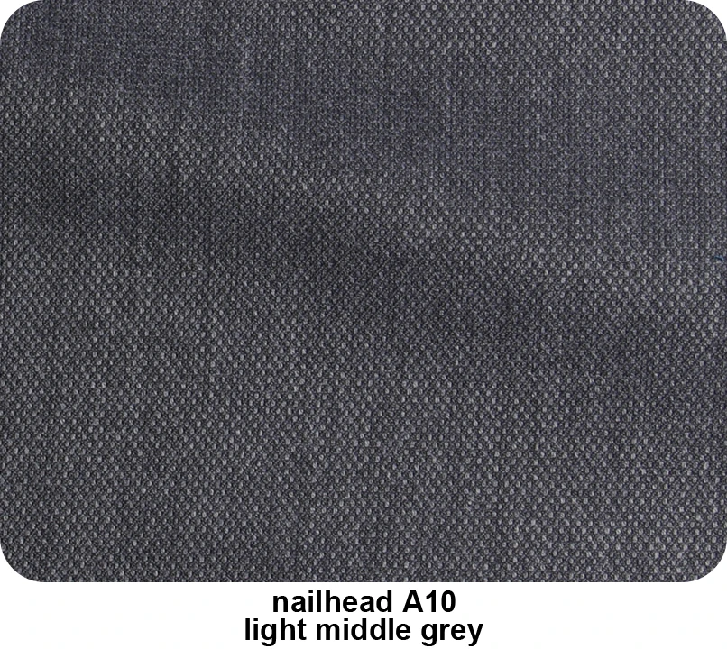 Fashion Light Middle Gray Nailhead Men Suit Custom Made Suits Designer Men Suit Tailor Made Suits Pattern Wedding Suits For Men