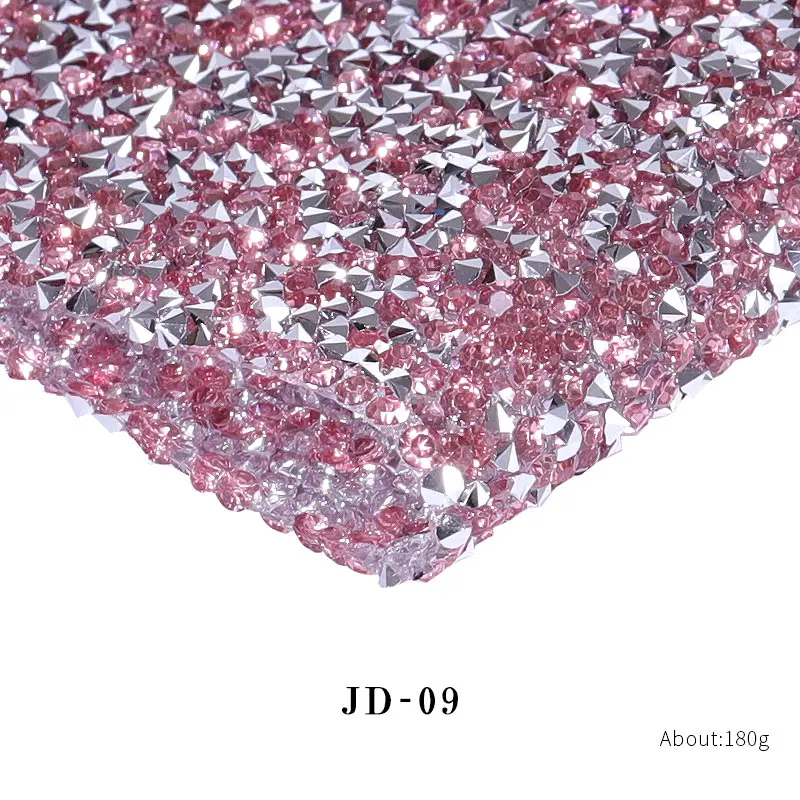 12 цветов Алмазный коврик для ногтей матовый водонепроницаемый лак для ногтей javascript:; n упражнения для рук прочный складной инструмент для ногтей - Цвет: JD-09