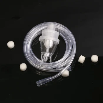 

6ml Air Compression Atomizer Catheter Atomizer Mist Cup Accessorie Nebulizer Cup & Nebulizer Tube Filter Sponge Inhaler Catheter