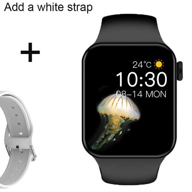 IWO Series 7 Smartwatch Smart Watch Body Temperature 44 MM Sport Smart Watches Men Women Gift For Android IOS + Box