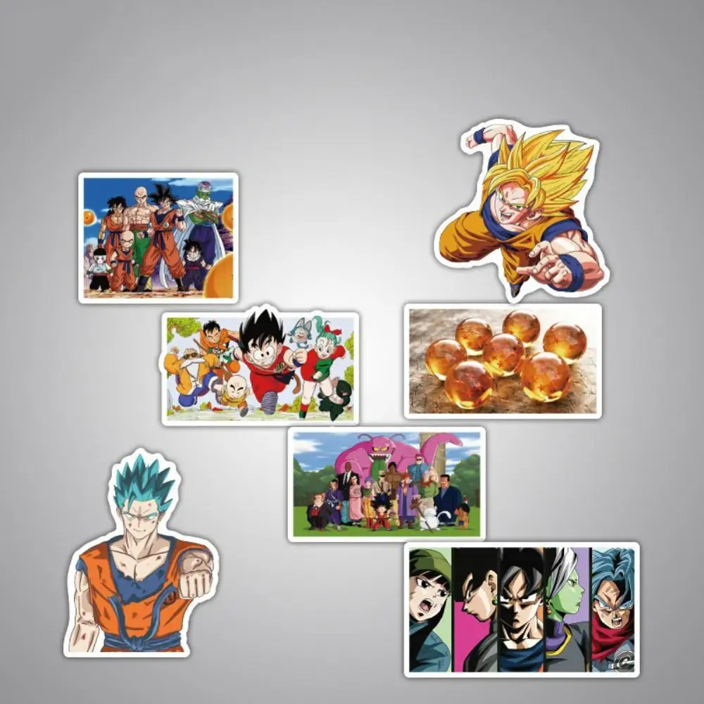 Multi colors 36 шт. Dragon Ball каракули компьютер ноутбук дорожная коробка автомобиля Наклейка на чемодан - Название цвета: Multi colors