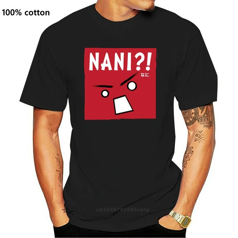 Принт Nani японский Свободный футболка Для мужчин Графический s 2020 большой Размеры
