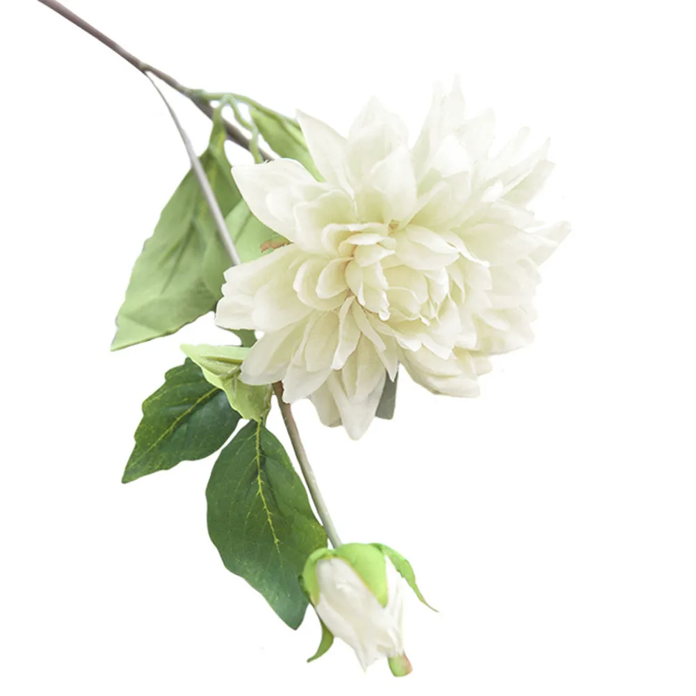 Украшение для дома, стол, искусственные растения, Dahlia, шелк, для офиса, искусственные цветы, портативное моделирование, для гостиной, ткань, фестиваль, свадьба