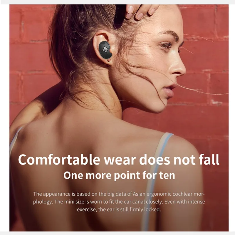 TWS V5 Bluetooth 5,0, бинауральные наушники для звонков, настоящие беспроводные наушники, водонепроницаемые, с шумоподавлением, Спортивная гарнитура с зарядным устройством