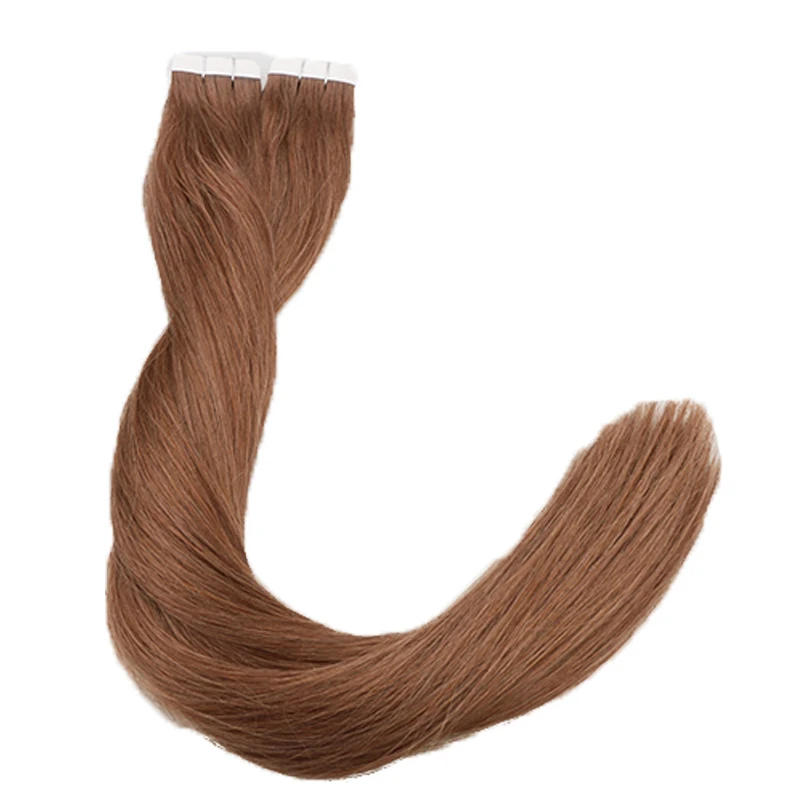 Sindra Human Hair Extensions Straight On Adhesive Invisible tape in human hair extensions PU Weft tape hair extensions (9)
