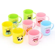Детская чашка кружка для молока животных Аватар напиток пластиковая кружка для воды мягким учебный Поильник с соломинкой удовлетворяет требования чашка сока