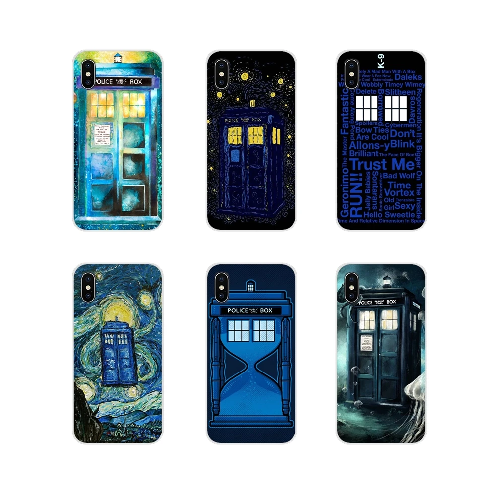 Tardis Bad Wolf doctor who телефонные силиконовые чехлы для sony Xperia Z Z1 Z2 Z3 Z5 compact M2 M4 M5 E3 T3 XA huawei
