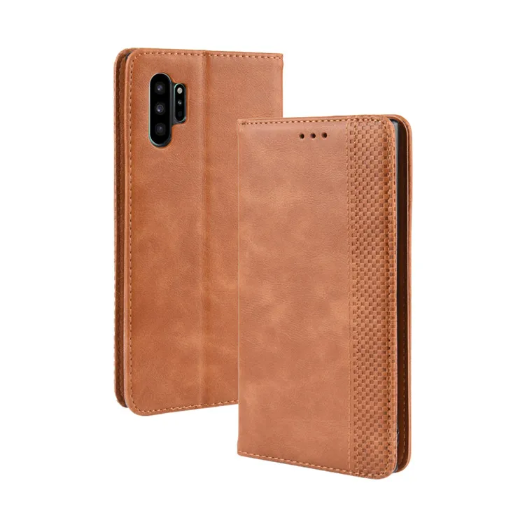 Для samsung Galaxy Note 10 Plus Pro Чехол Премиальный кожаный чехол-книжка кожаный флип чехол для samsung Galaxy Note 10 Plus Note10 чехол