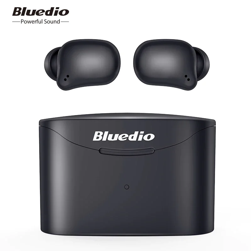 TWS-наушники Bluedio T elf 2 с поддержкой Bluetooth и зарядным футляром | Электроника