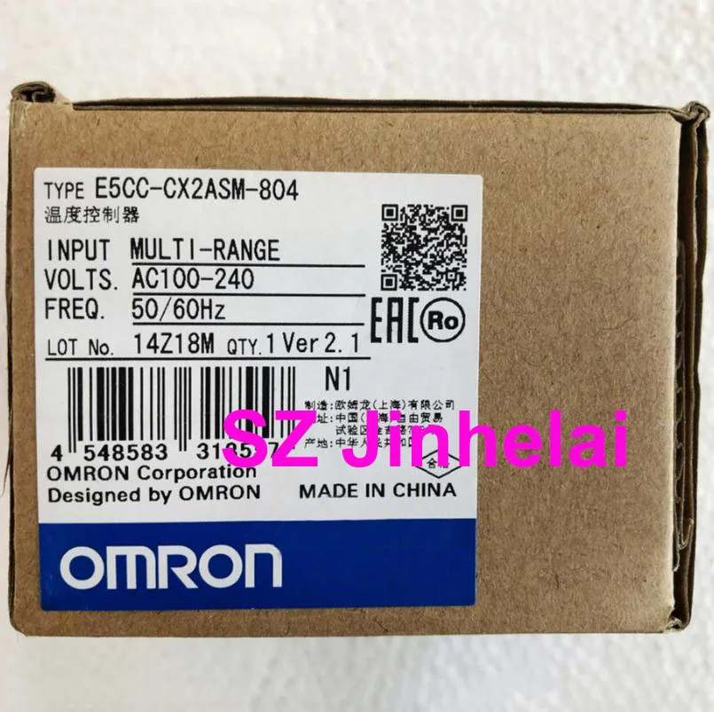 OMRON E5CC-CX2ASM-804 подлинный регулятор температуры AC100-240V