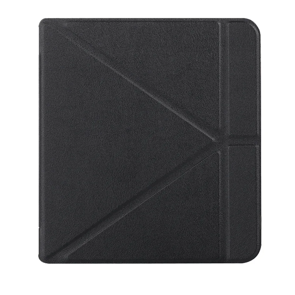 A Многократный PU+ кожаный Смарт флип-чехол Чехол подставка для Kobo Libra H2O 7.0in высокопрочный защитный чехол - Цвет: A
