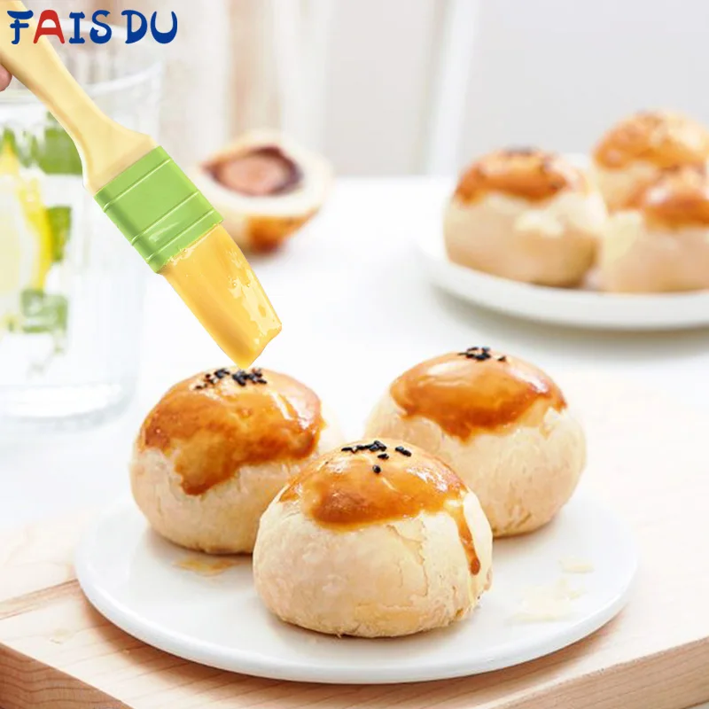 Baking Brush BBQ Oil Brush Plastic Barbecue Bread Bristle Cooking Utensils Camping Gadgets Cake Tools Household