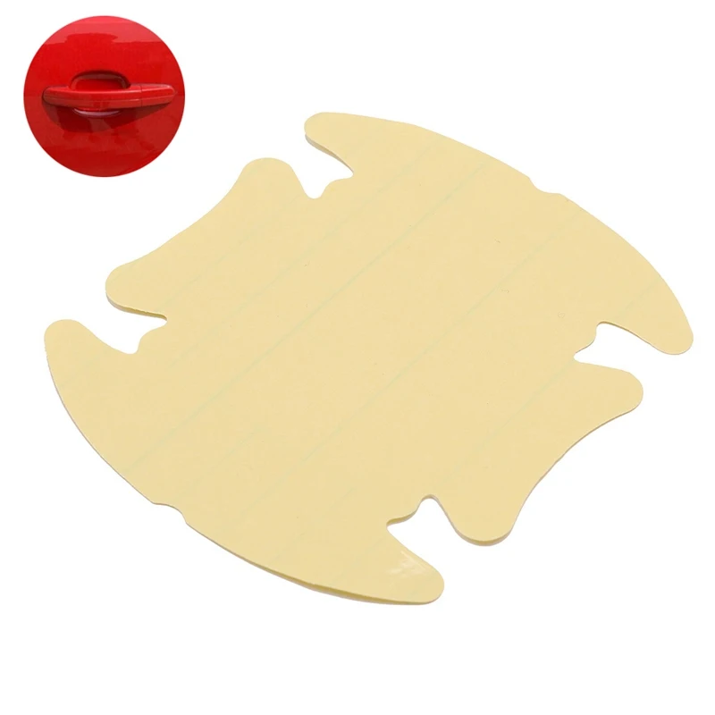 

4Pcs/Set Car Door Handle Protection Film Clear Anti Scratches Sticker Automotive Exterior Decal Protector