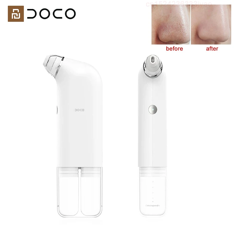 New Xiaomi DOCO Pore Vacuum Cleaner Blackhead Remover Electric Acne Cleaner Pore Cleaner Machine Facial Beauty Clean Skin Tool